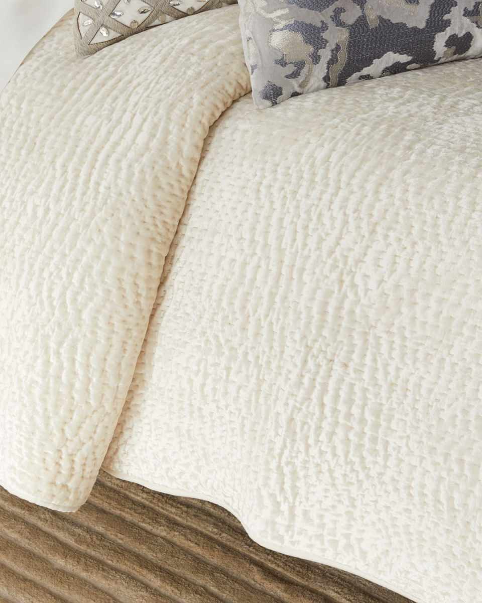 Pickstitch Velvet Quilt,